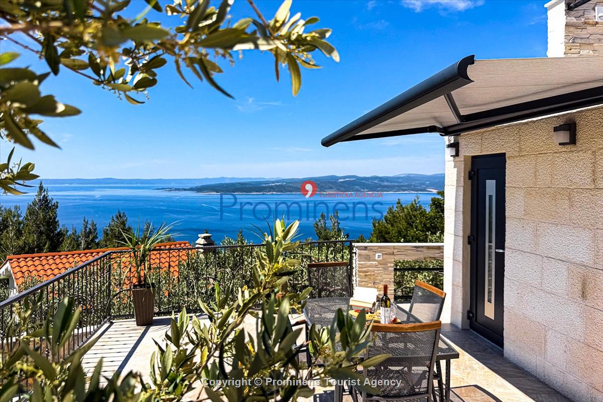 Holiday home Vista Mare with pool and sea view Baska Voda