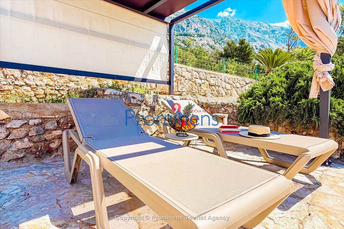 Holiday home Vista Mare with pool and sea view Baska Voda