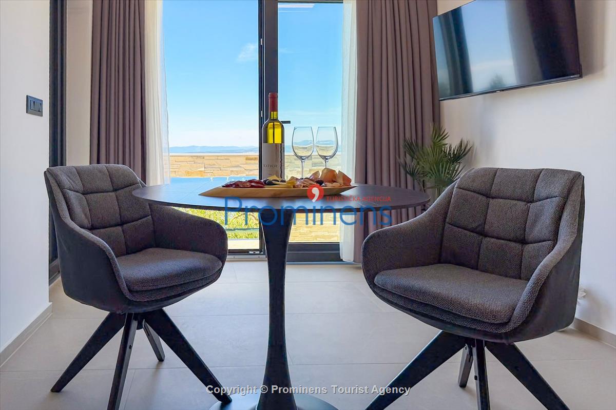 Holiday home Vista Mare with pool and sea view Baska Voda