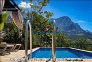 Holiday home Vista Mare with pool and sea view Baska Voda