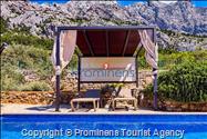 Holiday home Vista Mare with pool and sea view Baska Voda