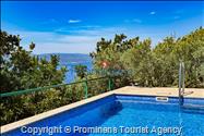 Holiday home Vista Mare with pool and sea view Baska Voda