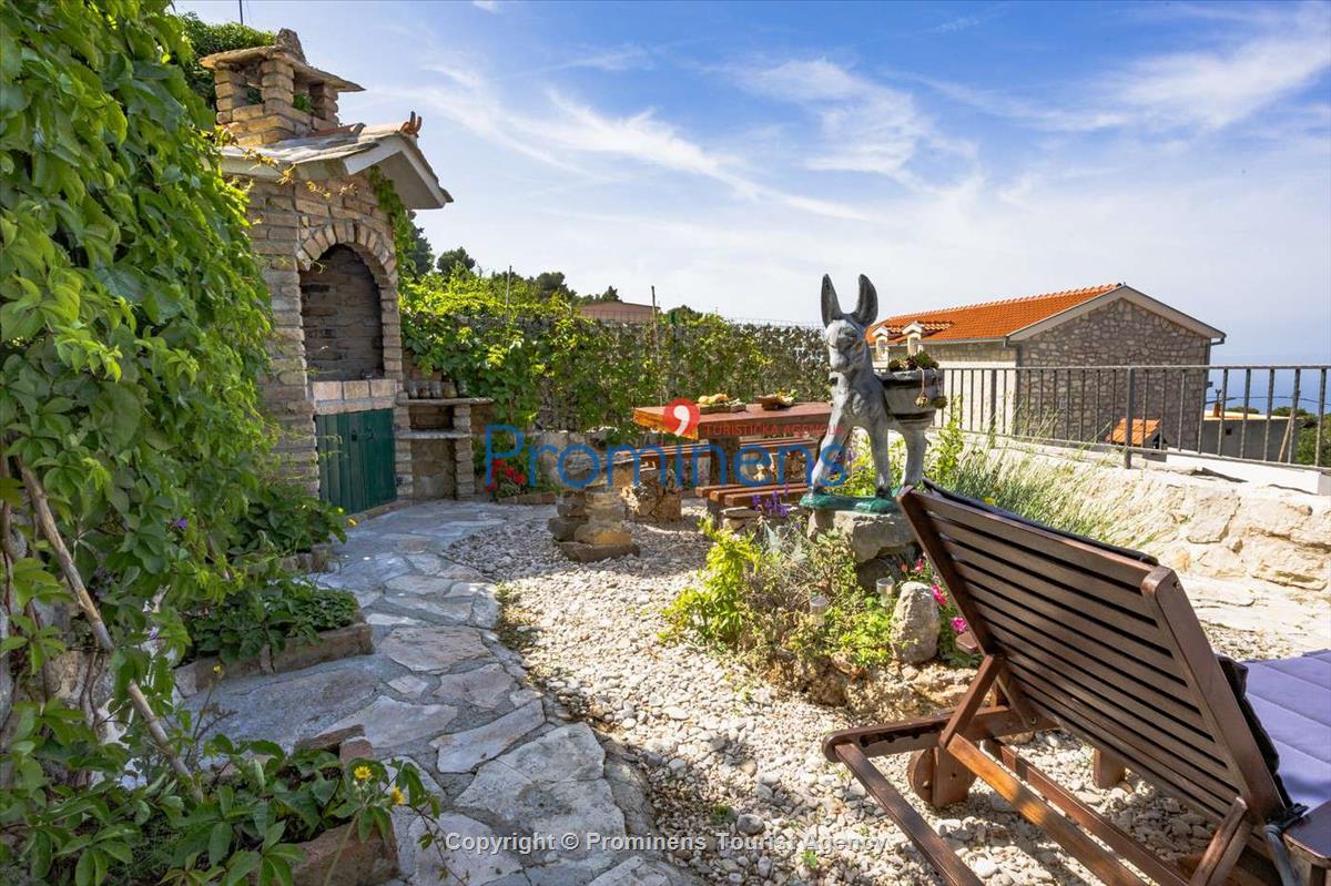 Fereinhaus Stina mit Pool und Meerblick in Tučepi - Makarska Riviera -Kroatien mieten