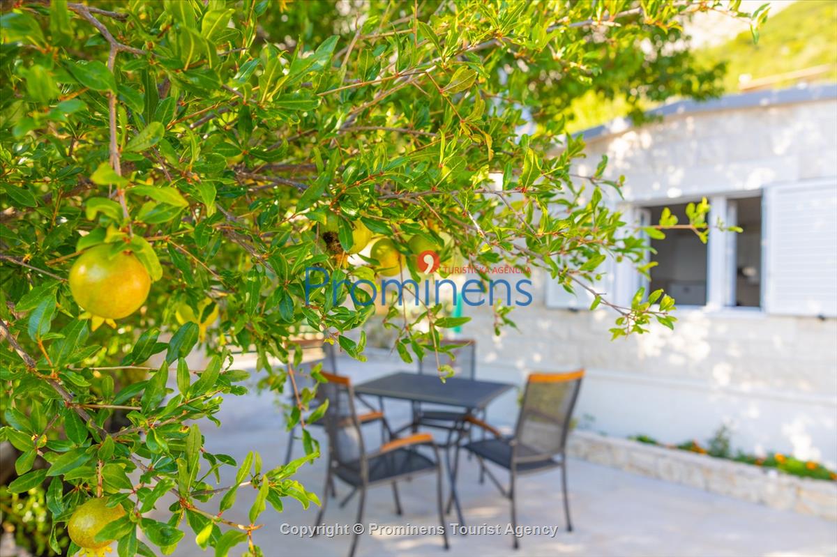 Ferienhaus Giran mit Pool und Meerblick in Bast, Makarska Riviera, Dalmatien - Kroatien Urlaub