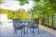 Ferienhaus Giran mit Pool und Meerblick in Bast, Makarska Riviera, Dalmatien - Kroatien Urlaub